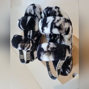 UGG Women's Oh Yeah Marble Slides Size 7